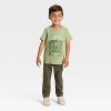 Toddler Boys' Solid Short Sleeve Graphic T-Shirt - Cat & Jack™ - 4 of 4