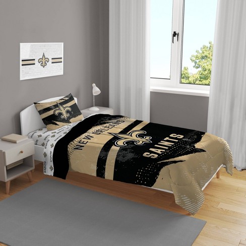 Officially Licensed NFL Seattle Seahawks Twin Bed In a Bag Set, 64 x 86