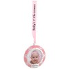 Northlight Baby's First Christmas Photo Ornament with European Crystals - 3" - Silver and Pink - 4 of 4