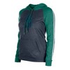 MLB Seattle Mariners Women's Lightweight Hooded Sweatshirt - 3 of 4