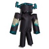 Mojang Synergies AB Minecraft Kids' Warden Inflatable Costume Suit Black One Size - 2 of 4