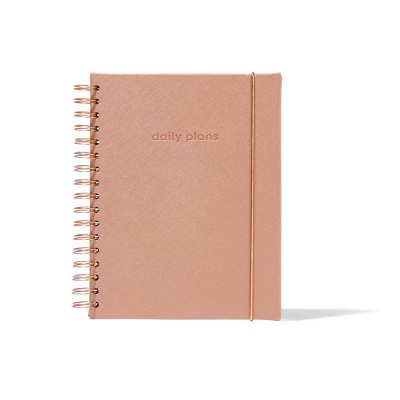 Undated Planner 160pg 7"x9" Daily Plans - Be Rooted