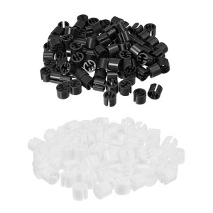 Unique Bargains Reusability Easy to use Clothes Hanger Markers Clips 300 Pcs - 1 of 4