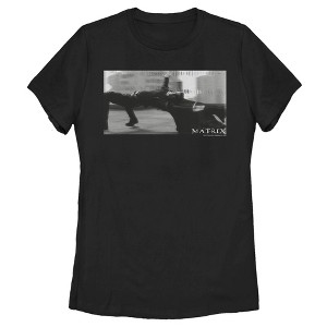 Women's The Matrix Bullet Dodge T-Shirt - 1 of 4