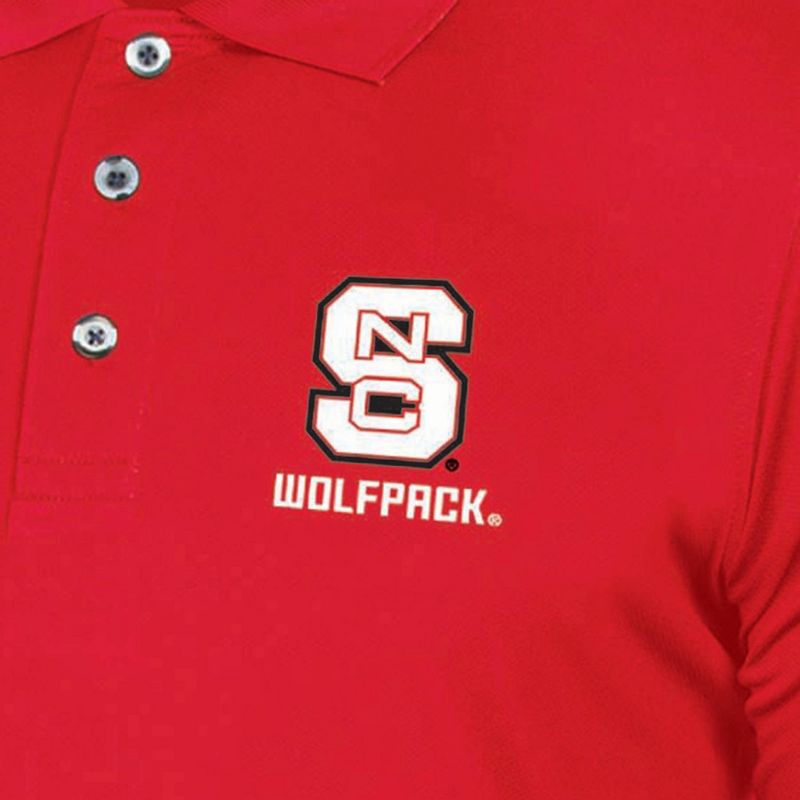 NCAA NC State Wolfpack Polo T-Shirt, 3 of 4