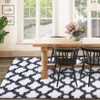 Modern Shag Area Rug Non Slip Fluffy Shaggy Rug Ultra-Soft Living Room Rug Indoor Plush Floor Carpet High Pile Non Shedding Furry Rug for Bedroom - 3 of 4