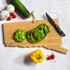 Totally Bamboo Connecticut Fish Kiss Cutting Board: Lightweight Bamboo, Multicolored, 16.5" x 9.5", Hand Wash - 4 of 4