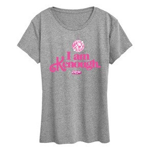 Women's - Barbie - I Am Kenough Disco Ball Short Sleeve Graphic T-Shirt - 1 of 4