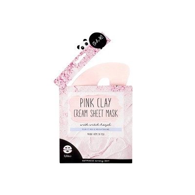 Oh K! Pink Clay with Witch Hazel Cream Face Mask - 0.88 fl oz