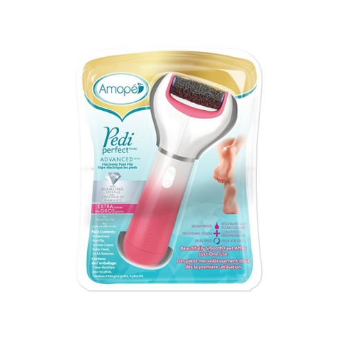 Amope Pedi Perfect Extra Coarse Pedicure Electronic Foot File/Foot Smoother with Diamond Crystals - image 1 of 4