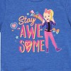 JoJo Siwa Stay Awesome Short Sleeve Graphic T-Shirt - Royal Blue - 5T - 2 of 3