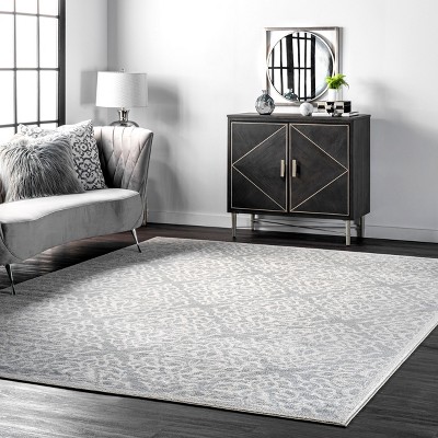 Nuloom Jaime Vintage Trellis Area Rug, 5' x 7' 5", Gray