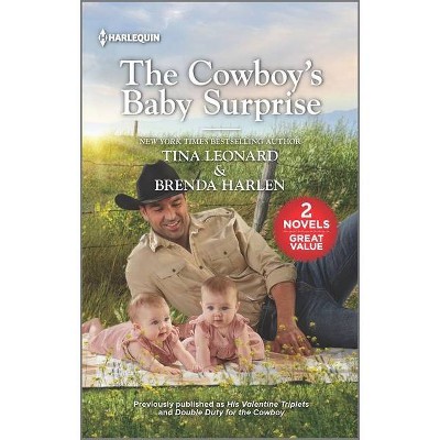 The Cowboy's Baby Surprise - by  Tina Leonard & Brenda Harlen (Paperback)