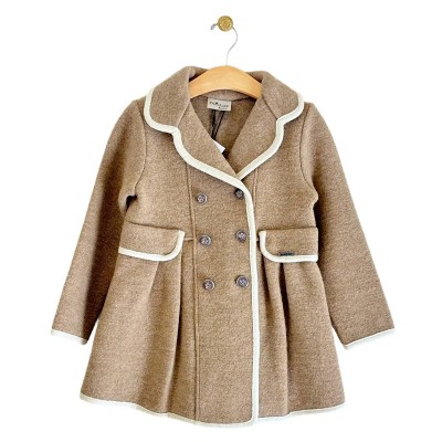 Girl Double Breasted Coat - MARAE