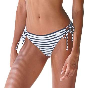 LASCANA Women's Side Tie Bikini Swim Bottom