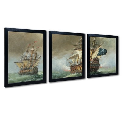 Trademark Fine Art -Rio 'The Revenge' Multi Frame Art Set