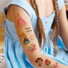 Wrapables Waterproof Temporary Tattoos for Children, 20 Sheets, Lovely Princesses - 4 of 4