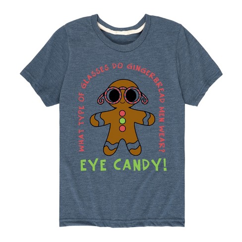 Boys' - Instant Message - Eye Candy Christmas Short Sleeve Graphic T-Shirt - image 1 of 4