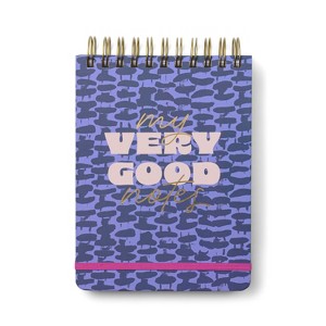 'My Very Good Notes' Ruled Notepad Blue - Tabitha Brown for Target - 1 of 4