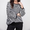 Women's Striped Fringe Swing Pullover - habitat - 2 of 3