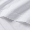 300 Thread Count Organic Cotton Solid Sheet Set - Threshold™ - image 3 of 4