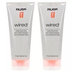 Rusk Wired Styling Cream 6 oz - 2 Pack