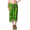 LA LEELA Women's Bikini Skirt Sarong Swimsuit Cover up Summer Wraps Swimwear Beach Wrap Skirts for Women One Size Multicolored, Tie Dye Design - 3 of 4