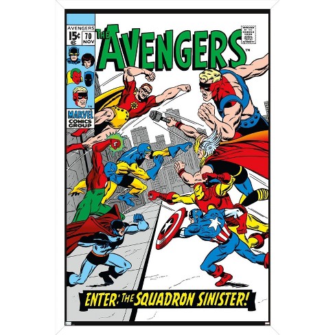 Trends International Marvel Comics - Avengers #70 Framed Wall Poster Prints - image 1 of 4