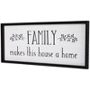 Northlight Family Makes This House a Home Framed Wall Art - 23.75" - 4 of 4