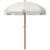 Outsunny 6.2' Beach Umbrella, Ruffled Outdoor Umbrella with Vented Canopy, Carry Bag - 4 of 4
