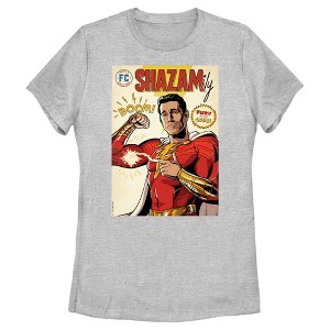 Women's Shazam! Fury of the Gods Shazamily Comic Book Cover T-Shirt - 1 of 4