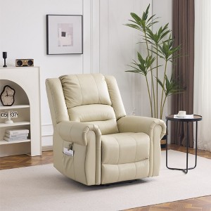 GlasFlength Accent Chairs Modern with Comfortable Seating for Living Room or Lounge Area Beige,38.6”*39”*41.3" - 1 of 4