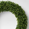 20" Christmas Box Wood/Velvet Bow Wreath - Wondershop™ - 3 of 3