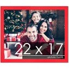 PosterPalooza | Classic Modern Red Picture Frame - UV Acrylic, Backing Board, Hanging Hardware Included - 2 of 4