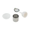 Unique Bargains Tea Infuser Penguin-Design Tea Infuser Hand Wash Only Vertical Style Silicone Stainless Steel White Black 1Set - 4 of 4