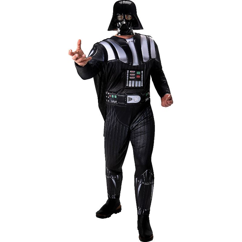 Jazwares Men's Darth Vader Qualux Costume - Size X Large - Black, 1 of 2