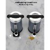 Commercial Coffee Urn, Coffee Dispenser Electric Double Wall Commerical Coffee Large Capacity for Meeting Wedding Party - 2 of 4