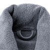 Grund Ocean Isle 100 Percent Organic Turkish Cotton GOTS Certified Ultra Soft Quick Absorbing Towel Bathrobe, Large, Slate Gray - 2 of 4