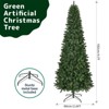 SUGIFT 6ft Pre-Lit Snow Flocked Hinged Artificial Christmas Tree W/618 Branch Tips & 250 Warm Lights - 4 of 4