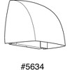 Progress Lighting Cornice 1-Light Outdoor LED Wall Sconce, Antique Bronze, Aluminum, 5.25" Width, 4.75" Height, 3000K, 388 Lumens - 2 of 2