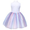 Whizmax Dress for Girls, Halloween Princess Costume with Beautiful Wings and Headband - 2 of 4