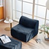 NicBex Modern Single Foam Compression Sofa Lounge Chair with Footrest,Comfy Upholstered Accent Chair for Bedroom,Living Room,Office - 2 of 4