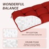Aoodor Outdoor Polyester Tufted Bench Cushion, Water-resistant & Fade-Resistant, Cushion for Window, Love Seat, Rattan Bench, Piano Bench - 4 of 4