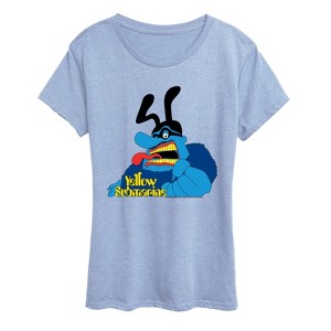 Women's - The Beatles - Blue Meanie Short Sleeve Graphic T-Shirt - 1 of 4