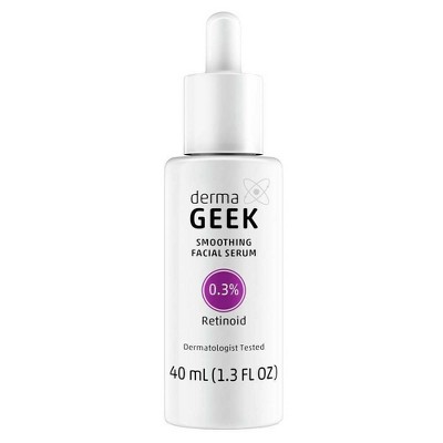 dermaGEEK Retinoid 0.3% Smoothing Facial Serum for Uneven Skin - 1.3 fl oz
