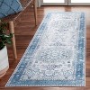Arizona ARZ105 Machine Washable Skid Resistant Power Loomed Indoor Rugs - Safavieh - 2 of 4