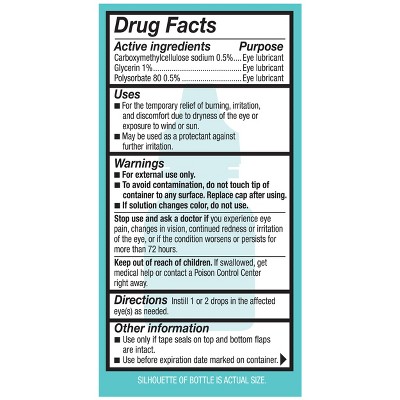 Refresh - Brandclub - Refresh Digital Lubricant Eye Drops Artificial Tears  - 0.33 fl oz (10 mL)