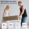 Whisen 12" Twin XL Hybrid Mattress, Pressure Relief Breathable Mattress, Medium Firm Memory Foam - 4 of 4