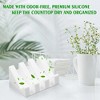 Aoibox Upgrade Suction Silicone Shower Soap Dish with Drainage, Bar Soap Holder & Saver Waterfall Self-Draining to Keep Bar Soap Organized and Clean - 4 of 4
