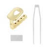 Unique Bargains Fake Teeth Grills Fashion Zircon Single Strip for Hip Hop Gift 1 Set - 3 of 4